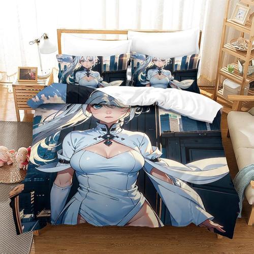 Anime Girls Housse De Couette 3d Housse De Couette Imprim¿¿E Housse... on Productcaster.