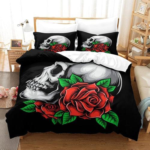 Art Skull Housse De Couette 3d Imprim¿¿Art Skulls Artistic Skulls P... on Productcaster.