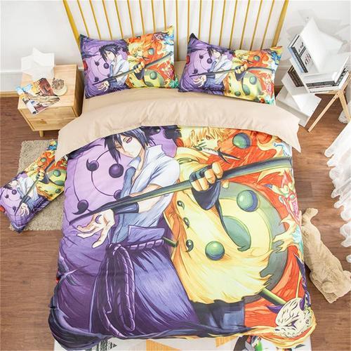 Anime One Piece Literie Housse De Couette 3d Imprim¿¿ Microfibre Tw... on Productcaster.