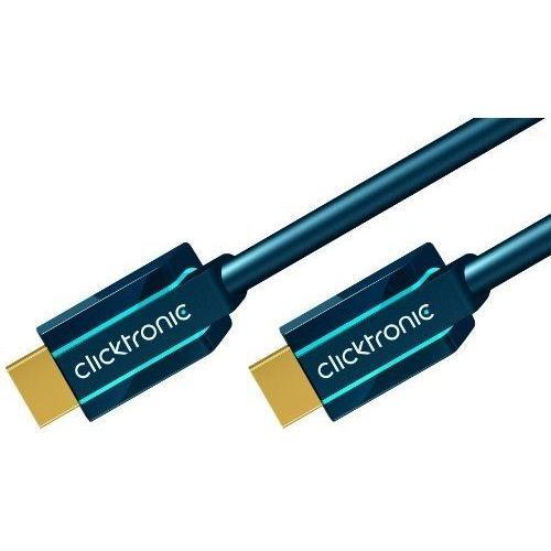 CLICKTRONIC - 10070301 - CORDON HDMI HIGH SPEED AVEC ETHERNET - 1 M on Productcaster.