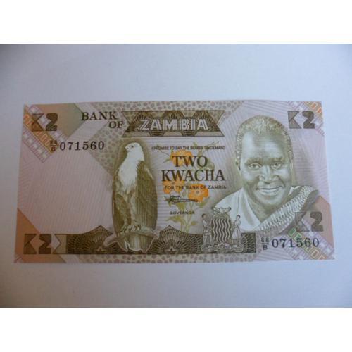 Zambie 2 Kwacha Unc / Neuf !! on Productcaster.