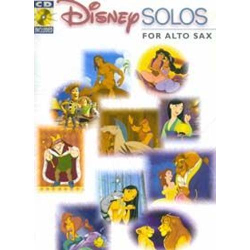 Disney Solos Alto Sax + Cd on Productcaster.