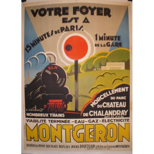 Affiche Montgeron on Productcaster.