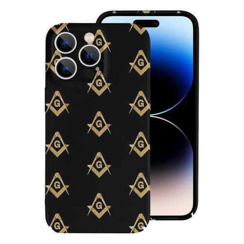 Coque Iphone Samsung Freemason Match Gold Black Square Compass Maso... on Productcaster.