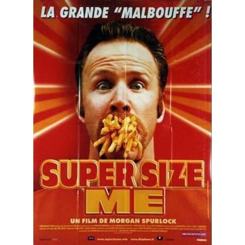 Super Size Me - Véritable Affiche De Cinéma Pliée - Format 120x160 ... on Productcaster.