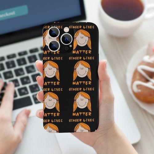 Coque Iphone Samsung Ginger Lives Matter, Gingembre Et Fier Compati... on Productcaster.