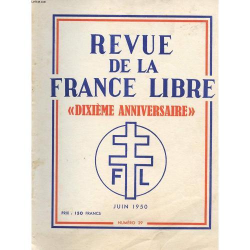 Revue De La France Libre - N°29 - Juin 1950. on Productcaster.