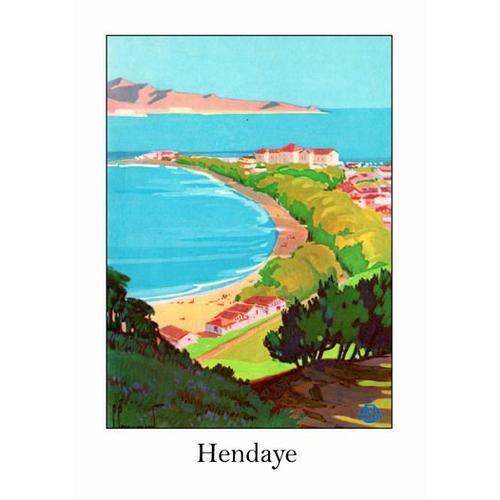 Affiche Hendaye on Productcaster.