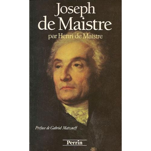 Joseph De Maistre on Productcaster.