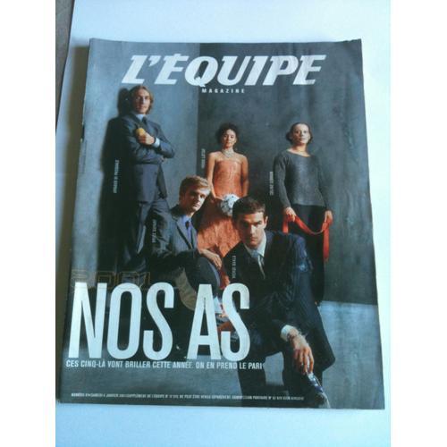 L'equipe Magazine N° 974 : 2001 Nos As on Productcaster.