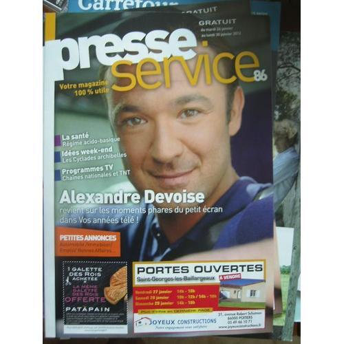 Presse Service Region 86 : Alexandre Devoise, Guy Bedos, Guy Ritch... on Productcaster.