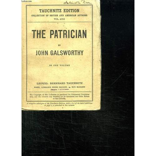 The Patrician. Texte En Anglais. on Productcaster.