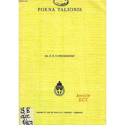 Poena Talionis on Productcaster.