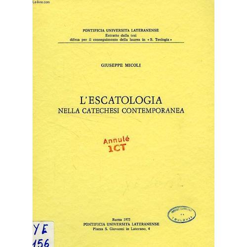 L'escatologia Nella Catechesi Contemporanea on Productcaster.