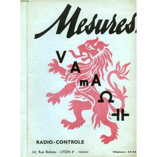 Mesures Radio-Controle on Productcaster.