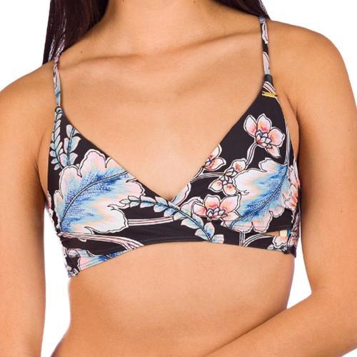 Haut De Maillot De Bain Noir À Fleurs Femme O'neill Baay Top on Productcaster.