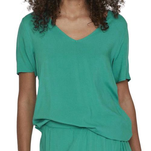 T-Shirt Vert Femme Vila Vipaya on Productcaster.