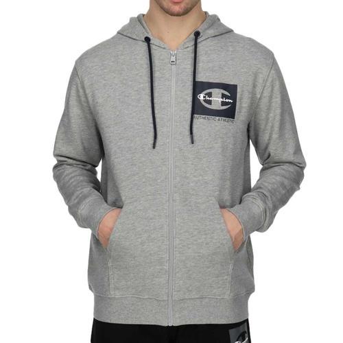 Sweat Zippée Gris Homme Champion Classic Label on Productcaster.