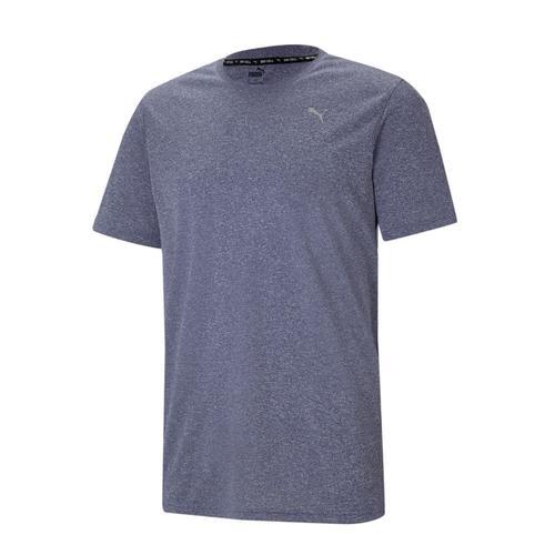 T-Shirt Marine Homme Puma Perf Heathr on Productcaster.