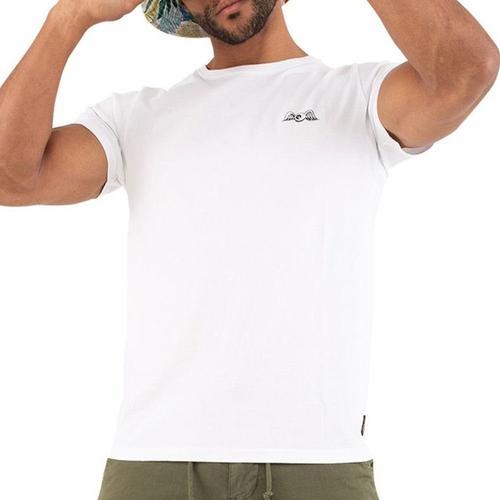 T-Shirt Blanc Homme Von Dutch Shave on Productcaster.