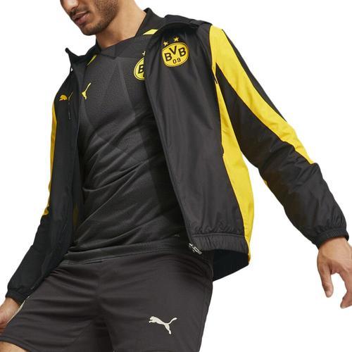 Borussia Dortmund Veste Noire Homme Puma 23/24 on Productcaster.