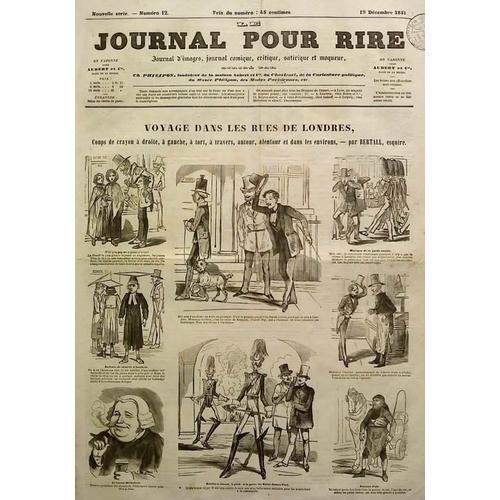 Très Rare Le Journal Pour Rire 12 - Londres Par Bertall - Marcelin ... on Productcaster.