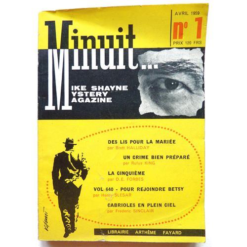 Minuit Mike Shane Mystery Magazine N°1 on Productcaster.