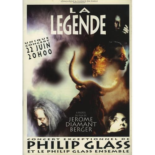 Philip Glass Et Son Ensemble Jouent Pour La Légende, Dossier De Pre... on Productcaster.