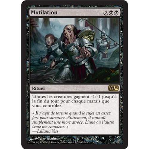 Mutilation ( Mutilate) - Magic Mtg - M13 Vf Mint 102 - R on Productcaster.