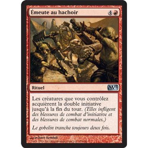 Émeute Au Hachoir ( Cleaver Riot) - Magic Mtg - M13 Vf Mint 125 - U on Productcaster.