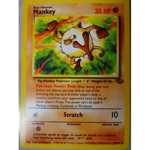 Pokemon - Mankey - 30hp on Productcaster.