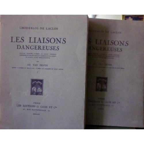 Les Liaisons Dangereuses (2 Volumes) on Productcaster.