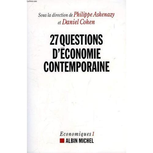 Vingt-Sept Questions D'economie Contemporaine on Productcaster.