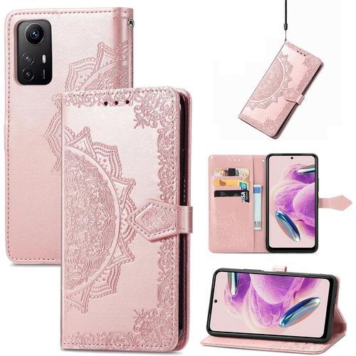 Coque Pour Xiaomi Redmi Note 12s, Portefeuille Etui Housse En Cuir ... on Productcaster.