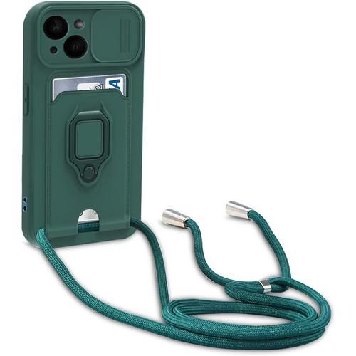 Coque Compatible Avec Iphone 14,Reglable Lanyard Case,Avec Curseur ... on Productcaster.