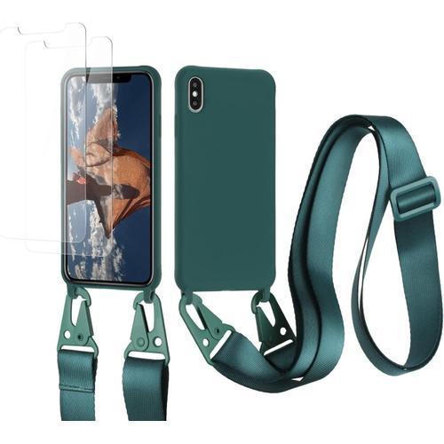 Coque Compatible Avec Iphone X/Xs+2 Pcs Protecteur D'ecran,Etui En ... on Productcaster.