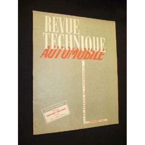 Revue Technique Automobile, N° 101, Septembre 1954 on Productcaster.