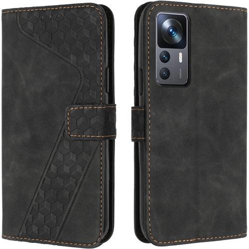 Coque Pour Xiaomi 12t, Housse De Protection Etui A Rabat Premium En... on Productcaster.