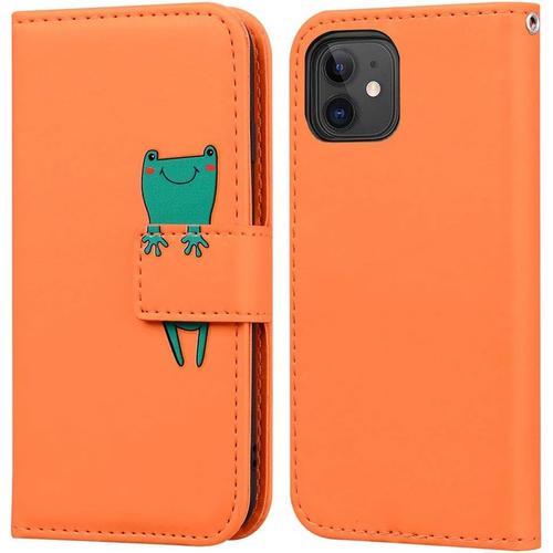 Coque Pour Iphone 11 (6,1 Pouces), Mignon Cartoon Animal Grenouille... on Productcaster.