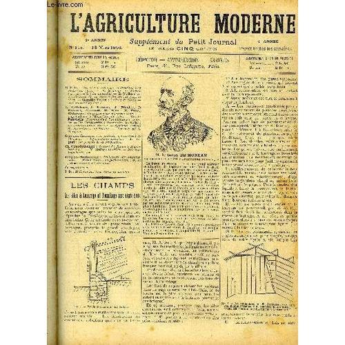 L'agriculture Moderne N° 115 - D. Zolla ; Les Silos Te Fourrage Et ... on Productcaster.