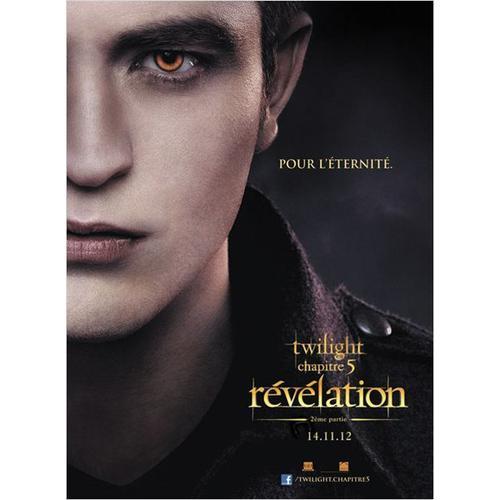 Twilight - Chapitre 5 : Révélation 2e Partie -Véritable Affiche De... on Productcaster.