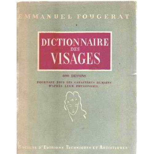 Dictionnaire Des Visages / 600 Dessins on Productcaster.