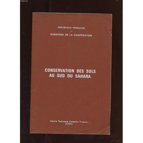 Conservation Des Sols Au Sud Du Dahara. Deuxieme Edition on Productcaster.