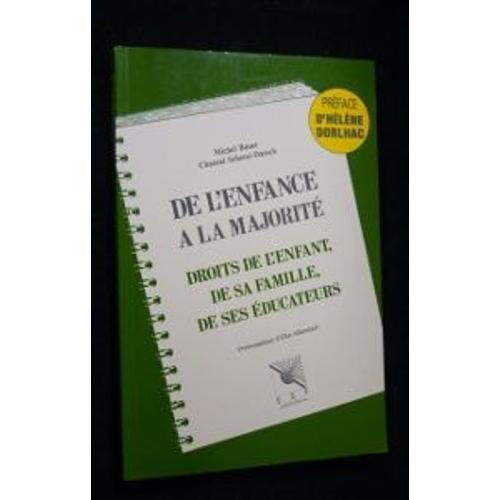 De L'enfance À La Majorité. Droits De L'enfant, De Sa Famille, De S... on Productcaster.