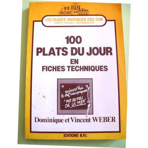 100 Plats Du Jour En Fiches Techniques - En Euros on Productcaster.