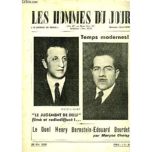 Les Hommes Du Jour : Le Duel Bourdet / Bernstein - L'annexion De Vi... on Productcaster.