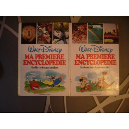 Walt Disney Ma Première Encyclopédie N°1 Et N°2 on Productcaster.