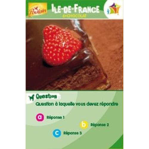 Carte Poulain / Ile-De France / 6 Chocolat on Productcaster.