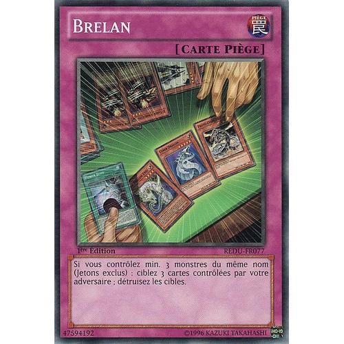 Brelan (Three Of A Kind) C Yu Gi Oh Redu-Fr077 on Productcaster.