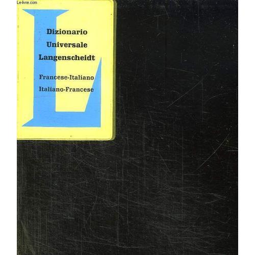 Dictionnaire Universel. Francais Italien. Italieb Francais. on Productcaster.